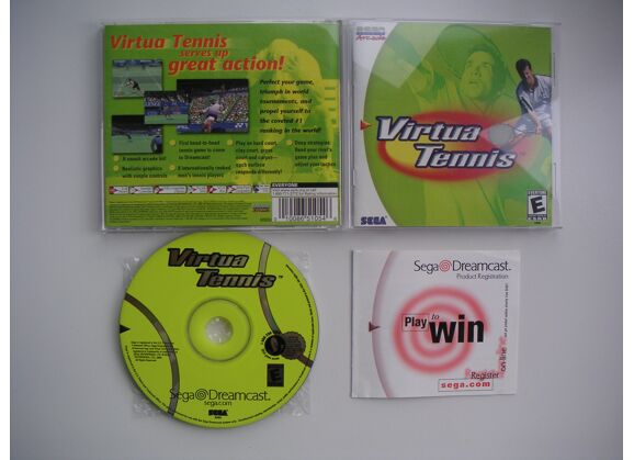 Image Jeux Vidéo Virtua Tennis Dreamcast