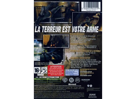 Image Jeux Vidéo Batman Begins Xbox