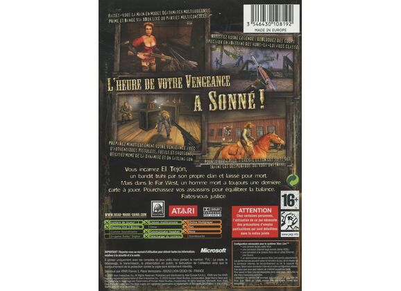 Image Jeux Vidéo Dead Man's Hand Xbox