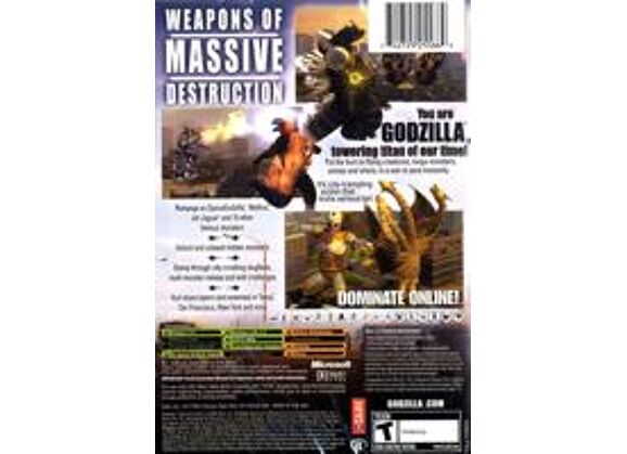 Image Jeux Vidéo Godzilla Save the Earth Xbox