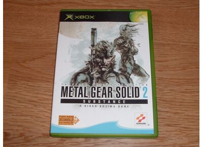 Jeux Vidéo Metal Gear Solid 2 Substance Xbox