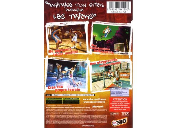 Image Jeux Vidéo NBA Street V3 Xbox