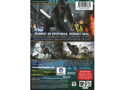 Jeux Vidéo Peter Jackson's King Kong The Official Game of the Movie Xbox