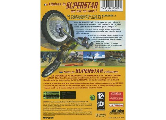 Image Jeux Vidéo SX Superstar Xbox