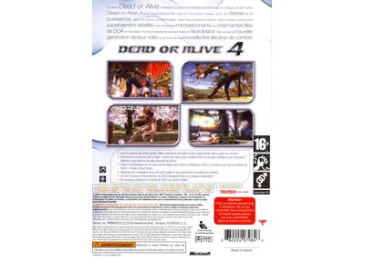 Jeux Vidéo Dead or Alive 4 Xbox 360