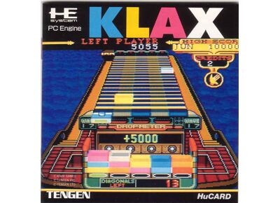Image Jeux Vidéo Klax Hu Cards - CD ROM