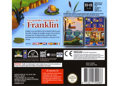 Jeux Vidéo Les Grandes Aventures de Franklin DS