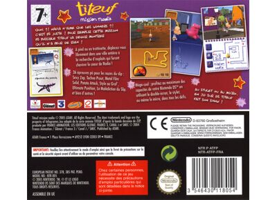 Image Jeux Vidéo Titeuf Mission Nadia DS