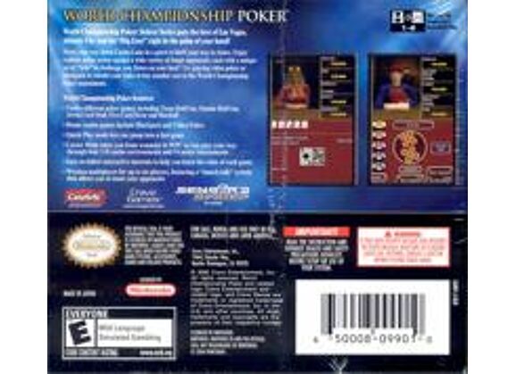Image Jeux Vidéo World Championship Poker DS
