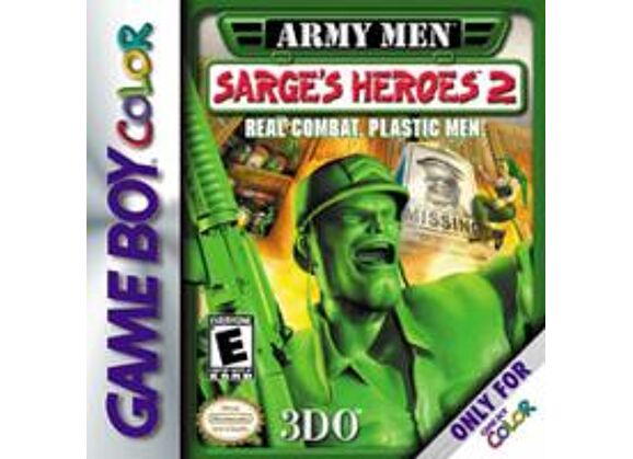 Image Jeux Vidéo Army Men Sarge's Heroes 2 Game Boy Color