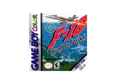 Jeux Vidéo F-18 Thunder Strike Game Boy Color