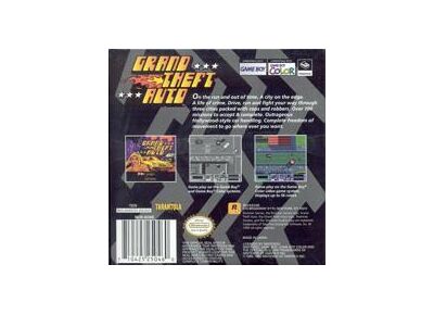 Jeux Vidéo Grand Theft Auto Game Boy Color