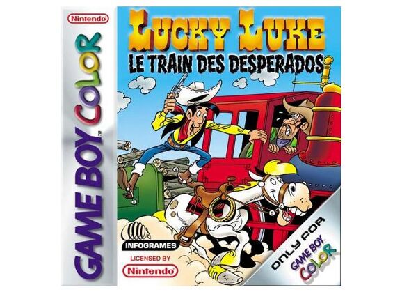 Image Jeux Vidéo Lucky Luke Le Train des Desperados Game Boy Color