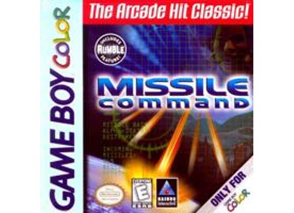 Image Jeux Vidéo Missile Command Game Boy Color