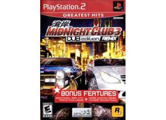 Image Jeux Vidéo Midnight Club 3 DUB Edition Remix PlayStation 2 (PS2)