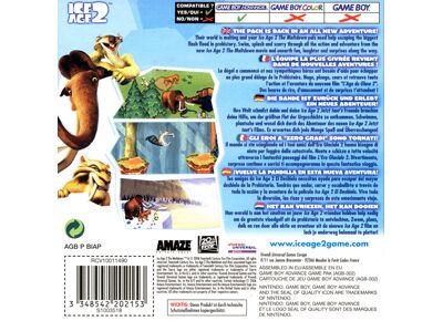 Image Jeux Vidéo L' Age de Glace 2 Game Boy Advance
