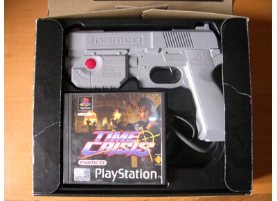 Jeux Vidéo Time Crisis + Guncon PlayStation 1 (PS1)