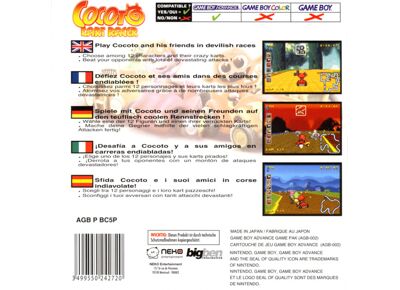 Jeux Vidéo Cocoto Kart Racer Game Boy Advance