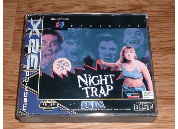 Image Jeux Vidéo Night Trap Megadrive 32X