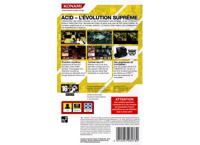 Image Jeux Vidéo Metal Gear Acid 2 PlayStation Portable (PSP)