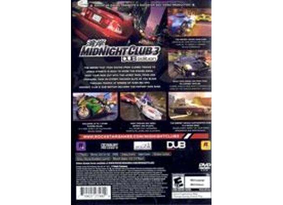Image Jeux Vidéo Midnight Club 3 DUB Edition PlayStation 2 (PS2)