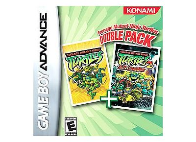 Jeux Vidéo Teenage Mutant Ninja Turtles Double Pack Game Boy Advance