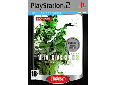 Jeux Vidéo Metal Gear Solid 3 Snake Eater (Platinum) PlayStation 2 (PS2)