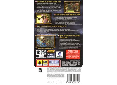 Image Jeux Vidéo Untold Legends The Warrior's Code PlayStation Portable (PSP)