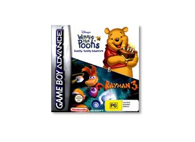 Jeux Vidéo Pack Rayman 3 + Winnie the Pooh's Rumbly Tumbly Adventure Game Boy Advance