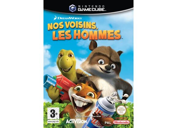 Image Jeux Vidéo Nos Voisins, les Hommes (Over the Hedge) Game Cube