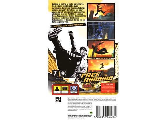 Image Jeux Vidéo Free Running PlayStation Portable (PSP)