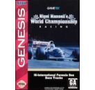 Jeux Vidéo Nigel Mansell's World Championship Racing Megadrive