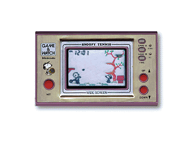 Jeux Vidéo Game and Watch Wide Screen Edition Snoopy Tennis Game and Watch