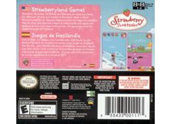 Image Jeux Vidéo Strawberry Shortcake Strawberryland Games DS