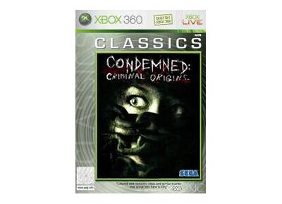Jeux Vidéo Condemned Criminal Origins Classics Xbox 360