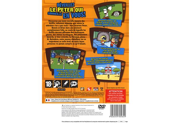 Image Jeux Vidéo Les Griffin PlayStation 2 (PS2)