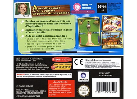 Image Jeux Vidéo Alexandra Ledermann DS