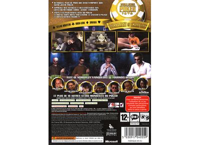 Jeux Vidéo World Series of Poker Tournament of Champions Xbox 360