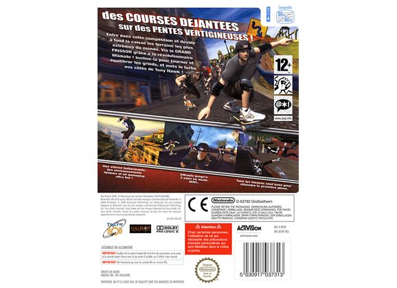 Image Jeux Vidéo Tony Hawk's Downhill Jam Wii