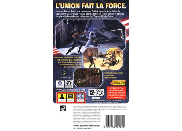 Image Jeux Vidéo Star Wars Lethal Alliance PlayStation Portable (PSP)