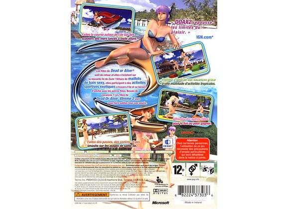 Image Jeux Vidéo Dead or Alive Xtreme 2 Xbox 360