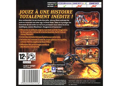 Image Jeux Vidéo Ghost Rider Game Boy Advance