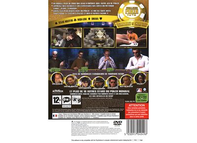 Jeux Vidéo World Series of Poker Tournament of Champions PlayStation 2 (PS2)