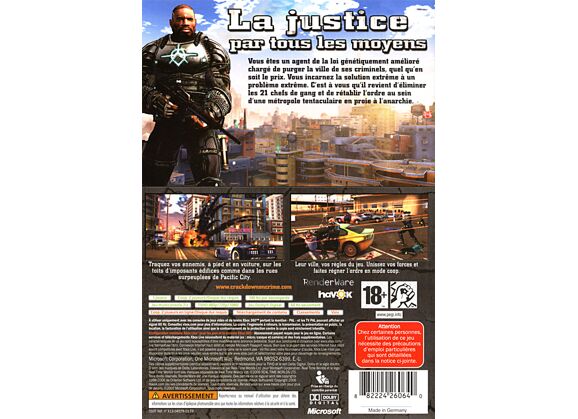 Image Jeux Vidéo Crackdown Xbox 360
