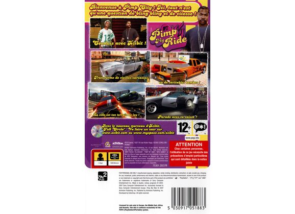 Image Jeux Vidéo Pimp My Ride PlayStation Portable (PSP)