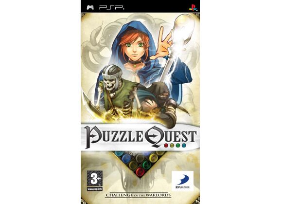 Image Jeux Vidéo Puzzle Quest Challenge of the Warlords PlayStation Portable (PSP)