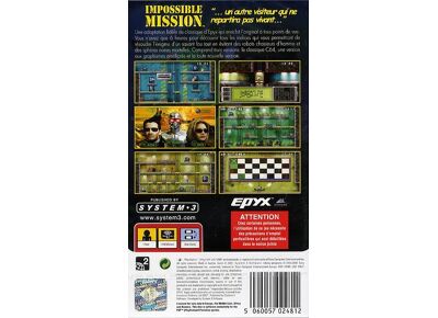Jeux Vidéo Impossible Mission PlayStation Portable (PSP)