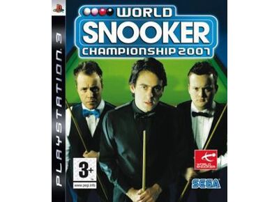 Jeux Vidéo World Snooker Championship 2007 PlayStation 3 (PS3)
