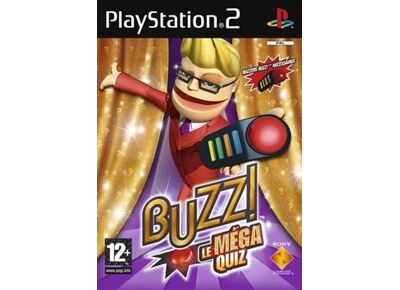 Jeux Vidéo Buzz! Le Mega Quiz (Bundle) PlayStation 2 (PS2)