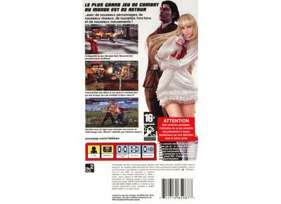 Jeux Vidéo Tekken Dark Resurrection Platinum PlayStation Portable (PSP)